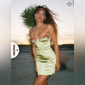 Princess Polly Kenzie Mini Dress Green Eras Tour Outfit!